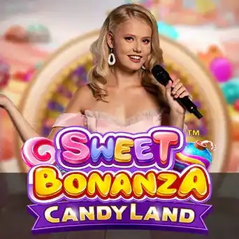 Sweet Bonanza CandyLand online game logo by Pragmatic Play on psk.casino