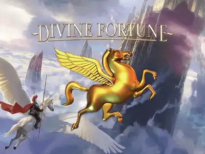 Divine Fortune logo by NetEnt at PSK