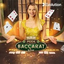 Play Peek Baccarat slot by Evolution on psk.casino
