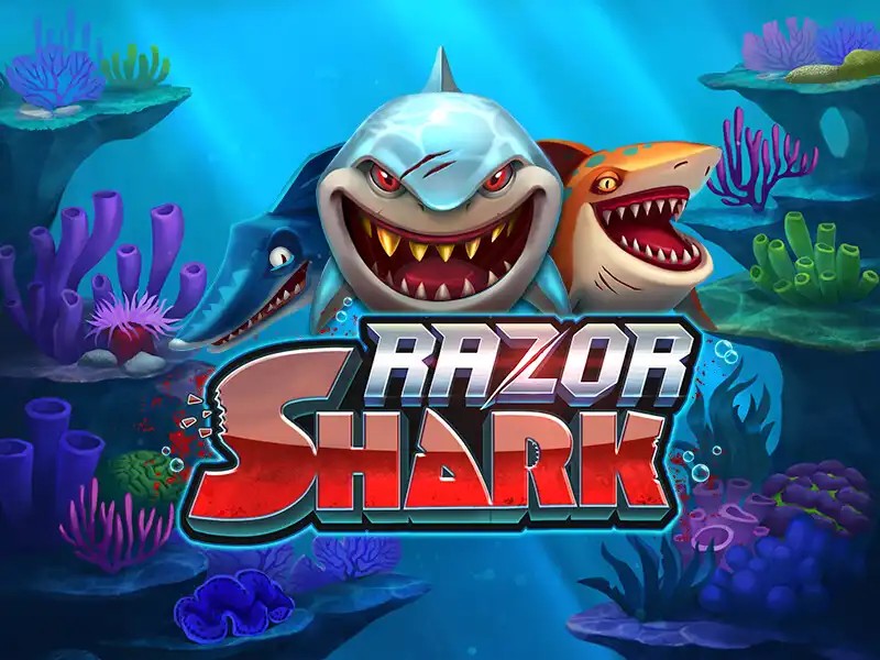 Razor Shark logo by Push Gaming PSK