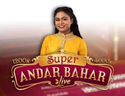 Live Dealer logo of Super Andar Bahar from Evolution at PSK