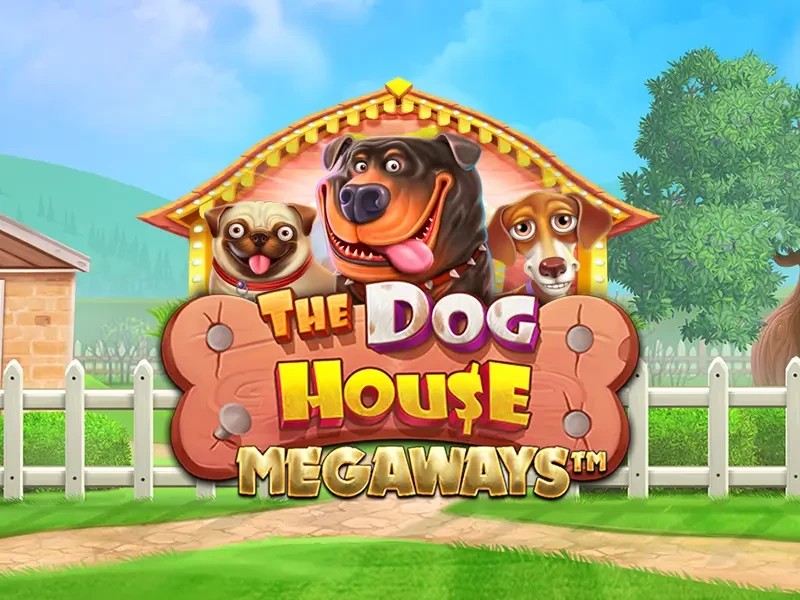 The Dog House Megaways slot logo by Pragmatic Play at PSK